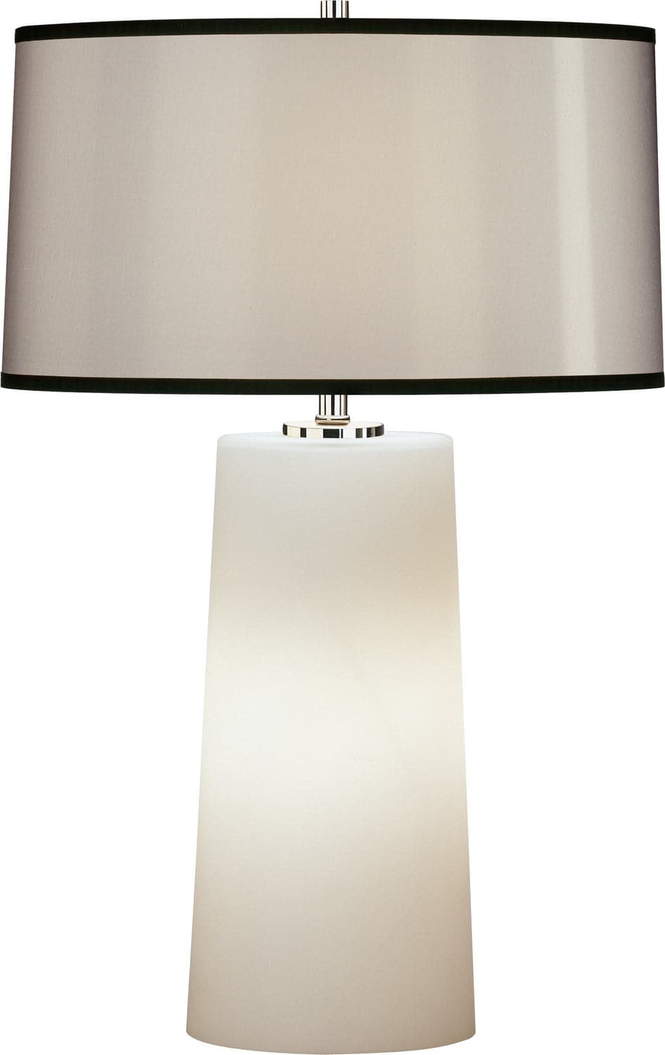 Robert Abbey - 1580B - Two Light Accent Lamp - Rico Espinet Olinda - Frosted White Cased Glass Base w/Night Light
