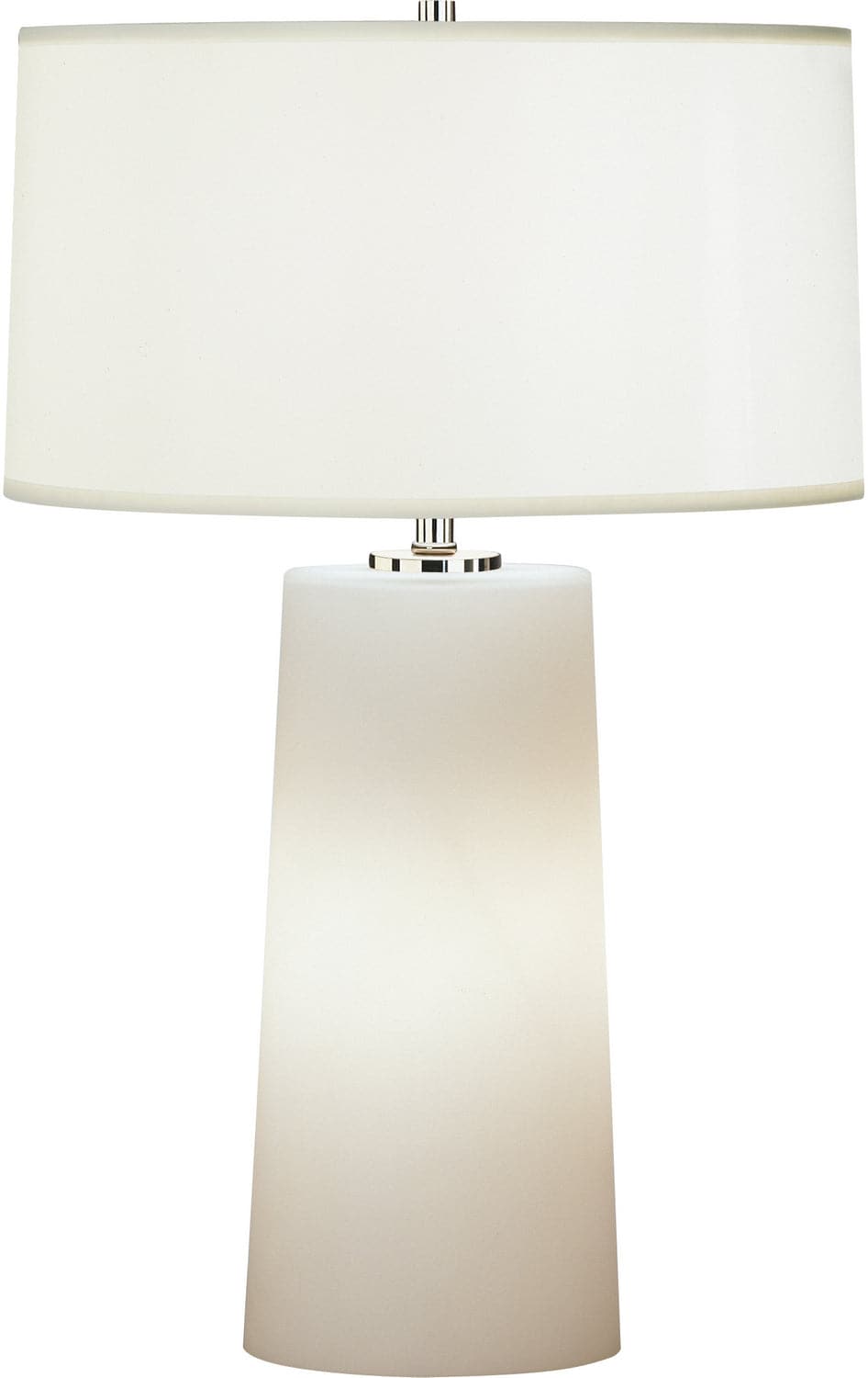 Robert Abbey - 1580W - Two Light Accent Lamp - Rico Espinet Olinda - Frosted White Cased Glass Base w/Night Light