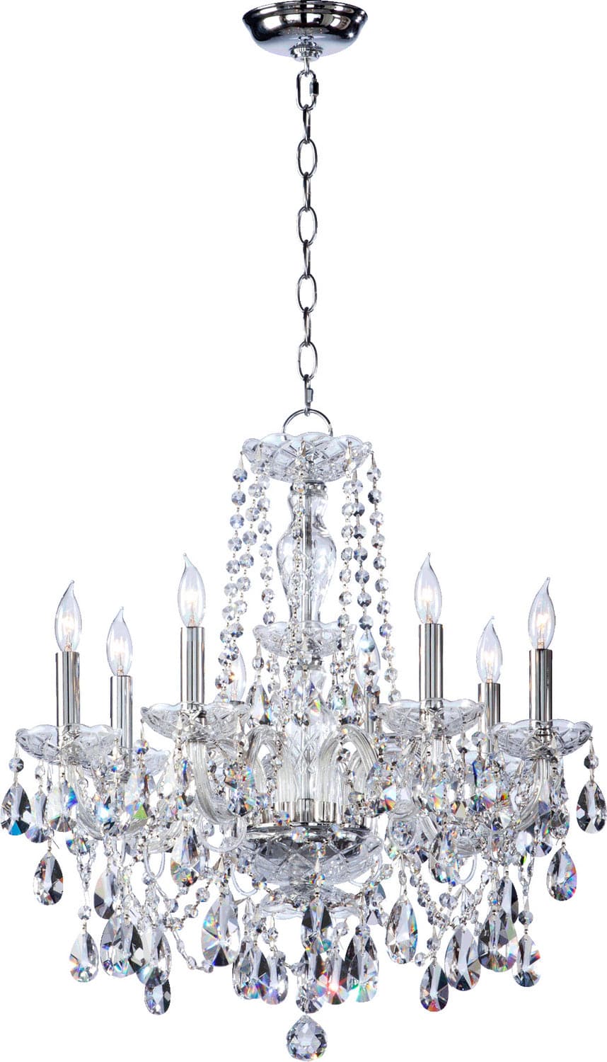 Quorum - 630-8-514 - Eight Light Chandelier - Bohemian Katerina - Chrome