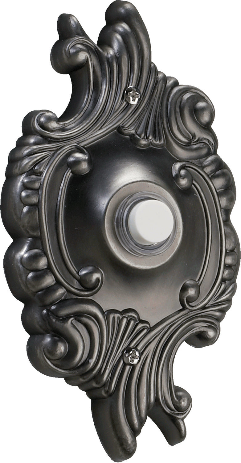Quorum - 7-309-92 - Door Chime Button - 7-309 Door Buttons - Antique Silver