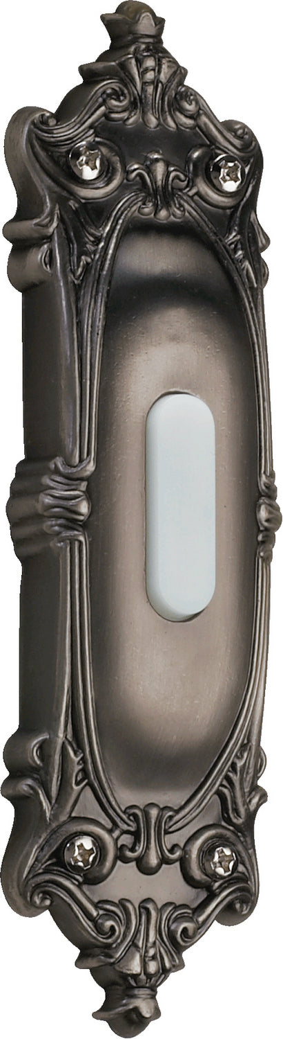 Quorum - 7-310-92 - Door Chime Button - 7-310 Door Buttons - Antique Silver