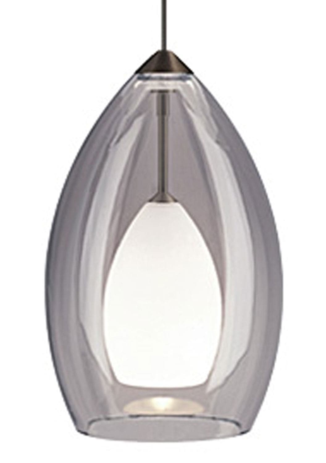 Visual Comfort Modern - 700FJFIRKS - Pendant - Fire - Satin Nickel