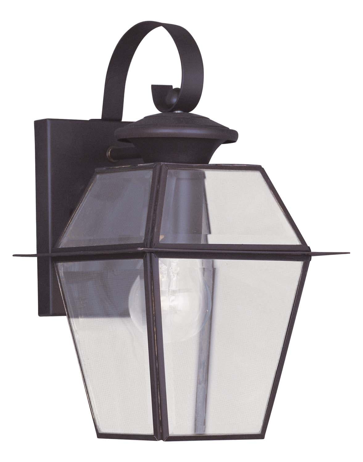 Livex Lighting - 2181-07 - One Light Outdoor Wall Lantern - Westover - Bronze