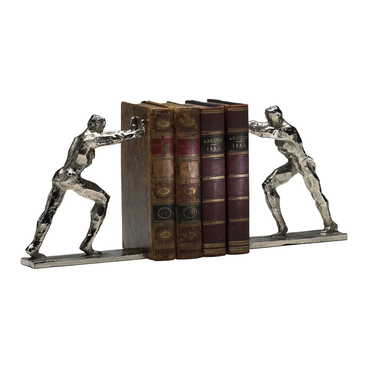 Cyan - 02106 - Bookends - Bookends - Silver