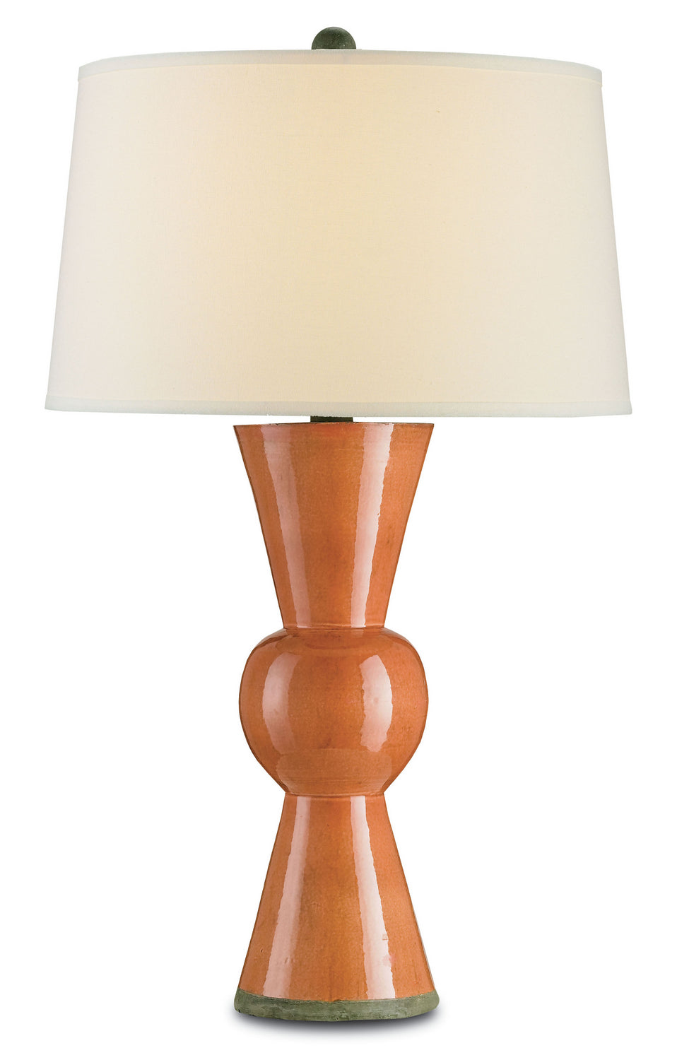 One Light Table Lamp from the Upbeat collection in Orange finish