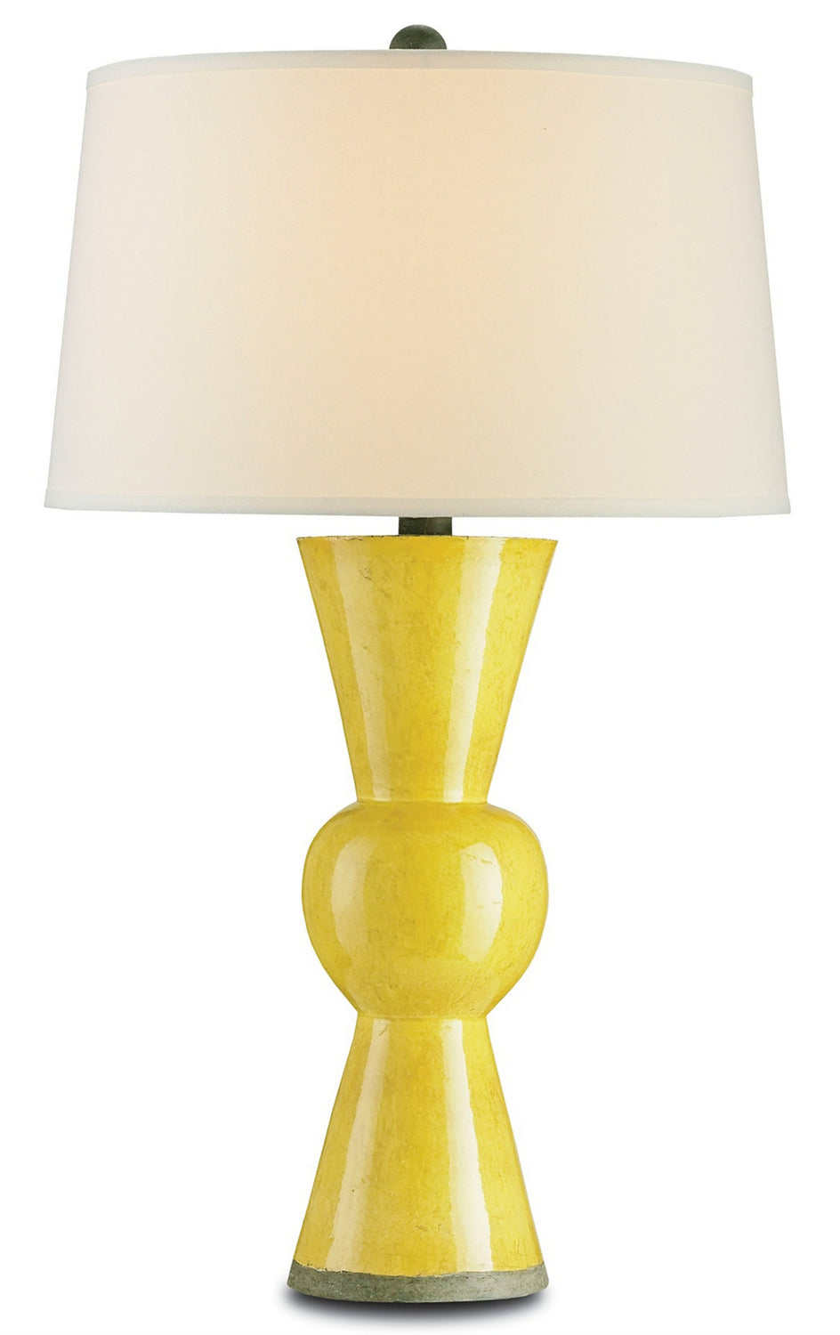 One Light Table Lamp from the Upbeat collection in Yellow finish