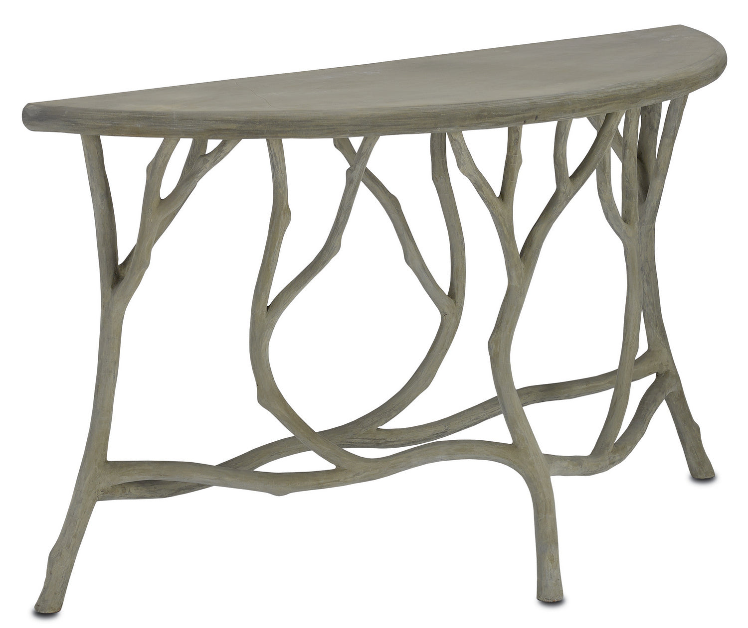 Console Table from the Hidcote collection in Portland/Faux Bois finish