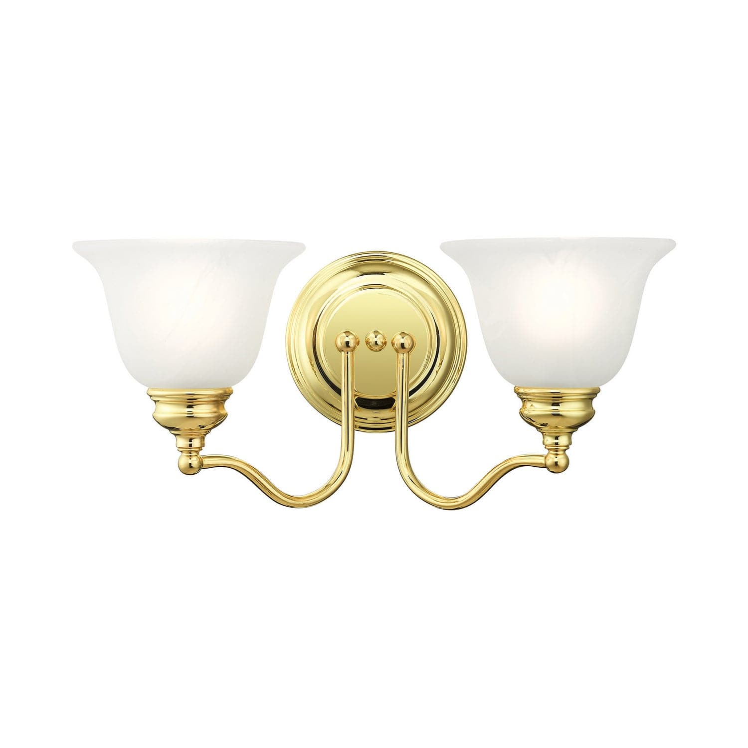 Livex Lighting - 1352-02 - Two Light Bath Vanity - Essex - Polished Brass