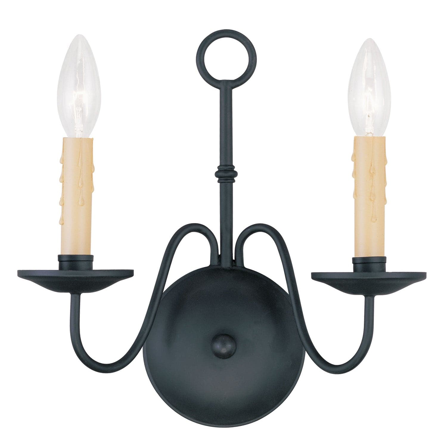 Livex Lighting - 4492-04 - Two Light Wall Sconce - Heritage - Black