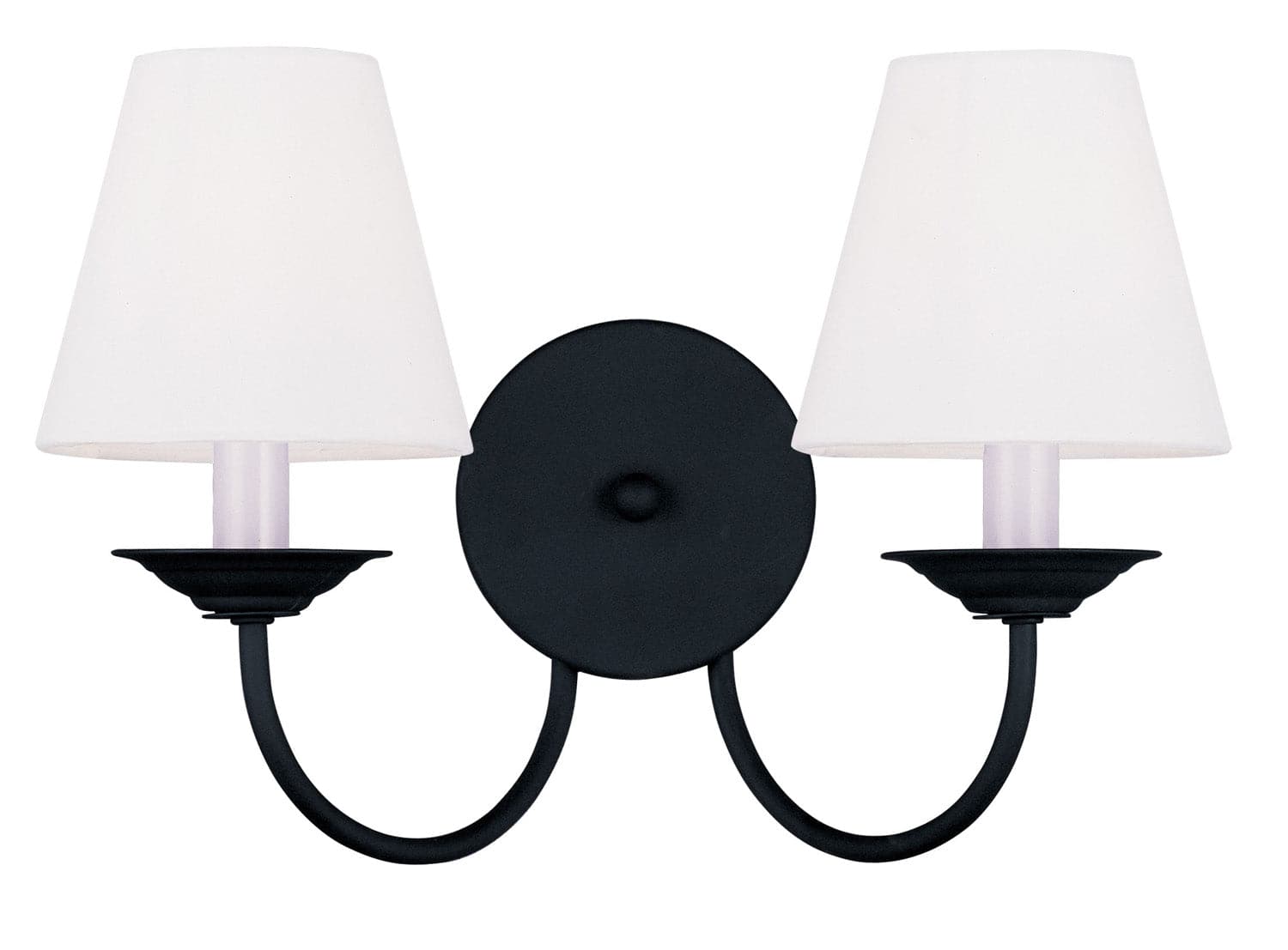 Livex Lighting - 5272-04 - Two Light Wall Sconce - Wall Sconces - Black