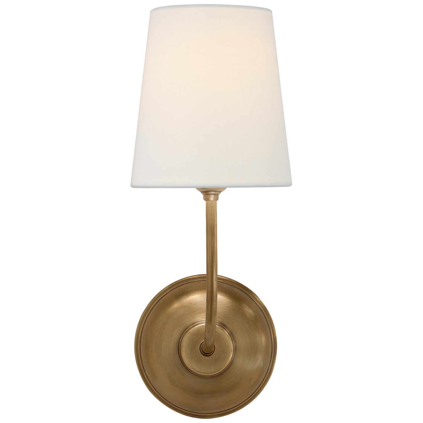 One Light Wall Sconce from the Vendome collection in Hand-Rubbed Antique Brass finish
