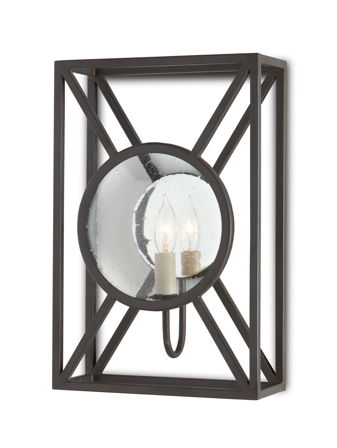 One Light Wall Sconce from the Lillian August collection in Old Iron finish