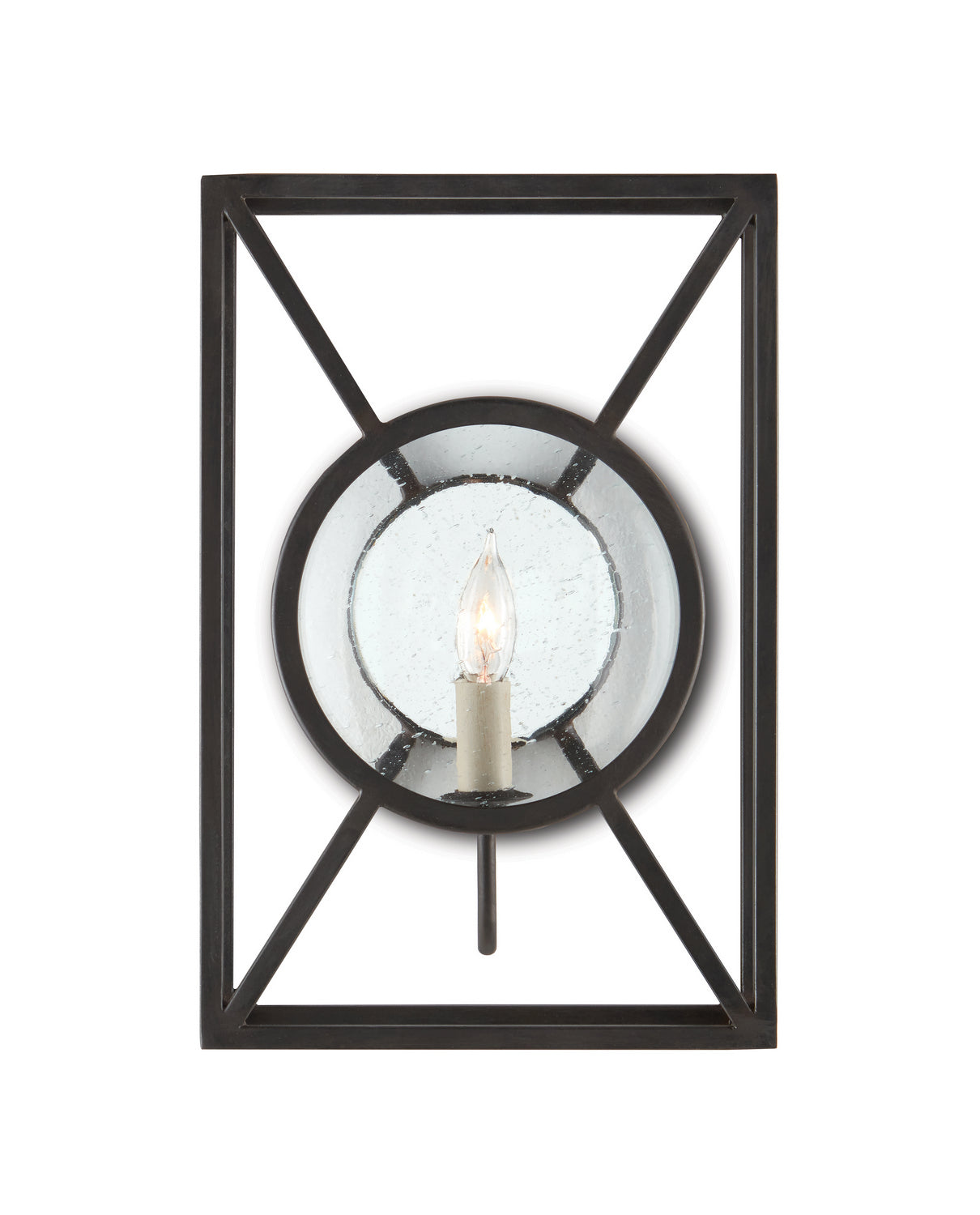 One Light Wall Sconce from the Lillian August collection in Old Iron finish
