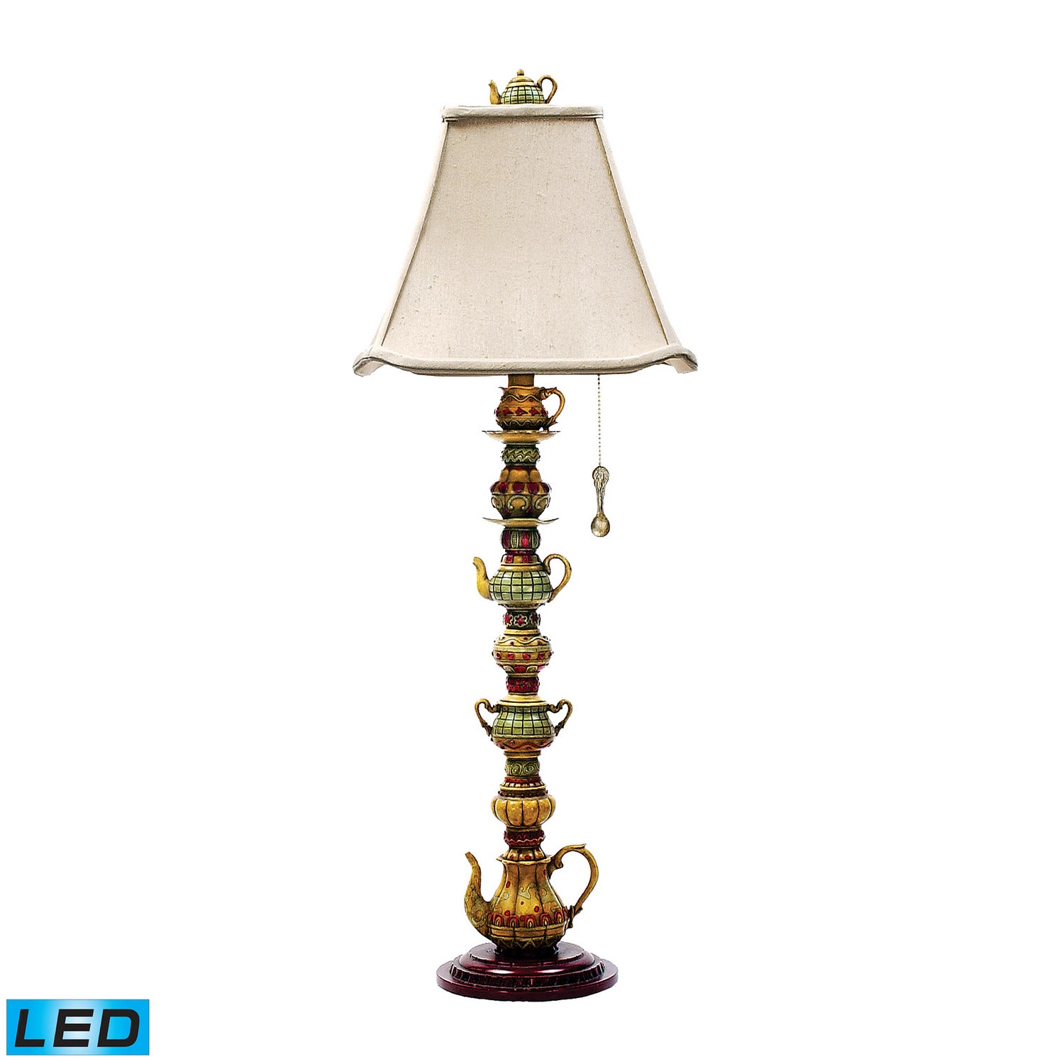 ELK Home - 91-253-LED - LED Table Lamp - Tea Service - Multicolor
