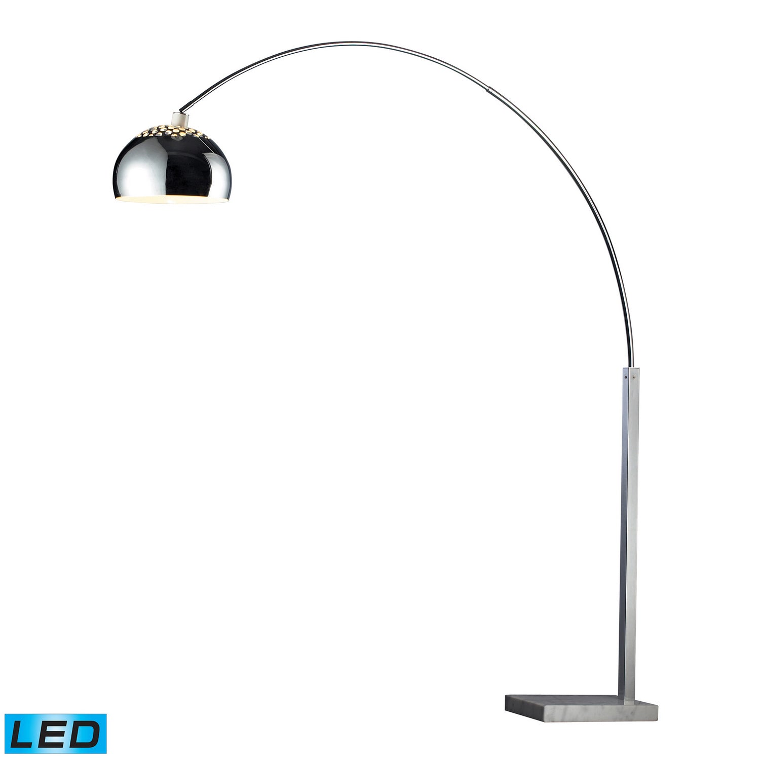 ELK Home - D1428-LED - LED Floor Lamp - Penbrook - Polished Nickel