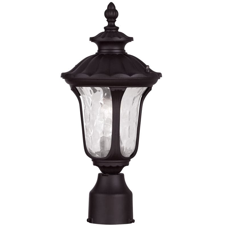 Livex Lighting - 7848-07 - One Light Outdoor Post-Top Lanterm - Oxford - Bronze