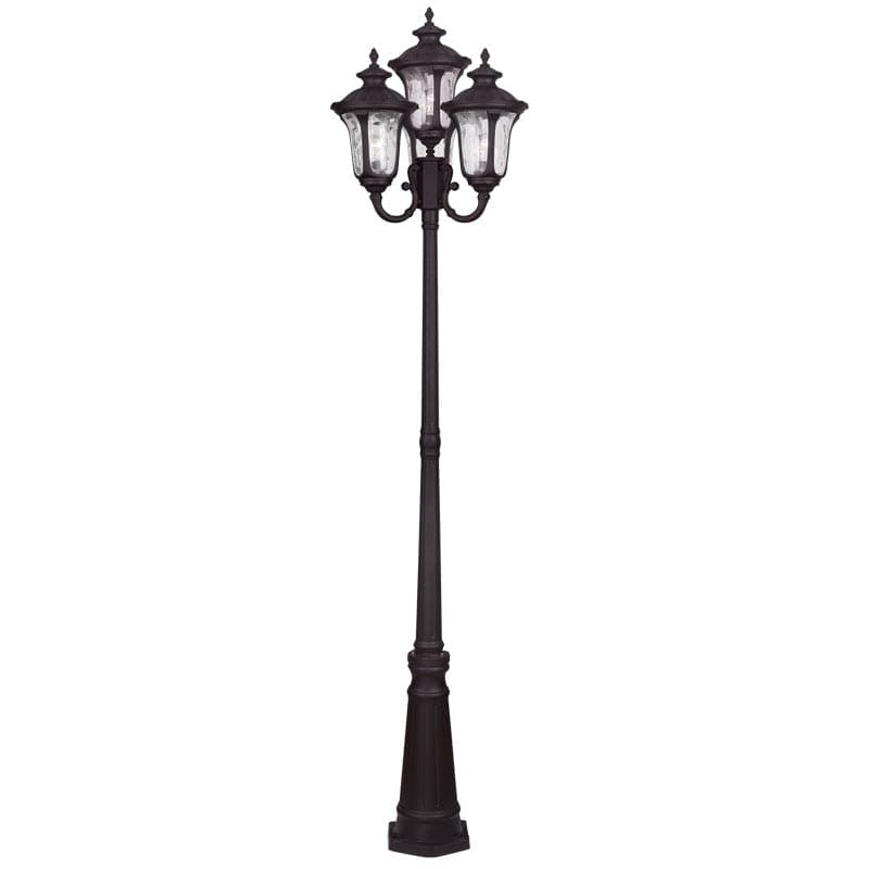 Livex Lighting - 7869-07 - Four Light Outdoor Post Mount - Oxford - Bronze