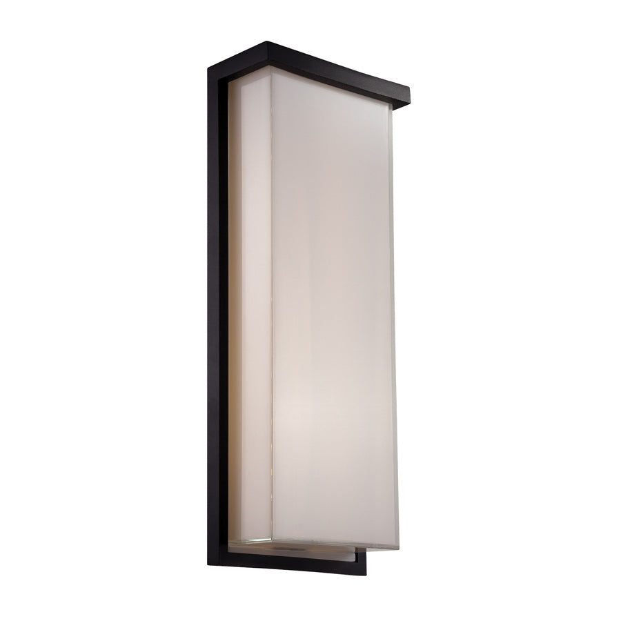 Modern Forms - WS-W1420-BK - LED Outdoor Wall Sconce - Ledge - Black