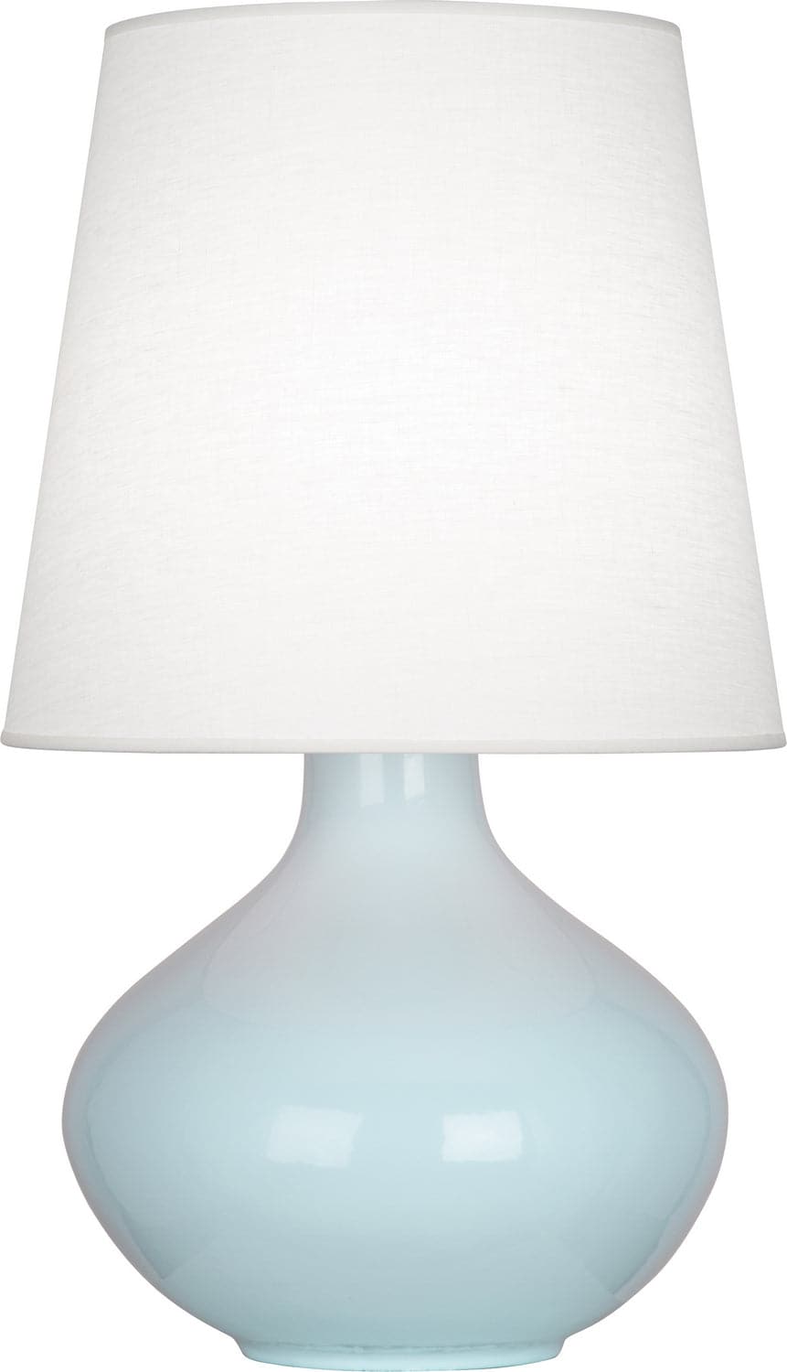 Robert Abbey - BB993 - One Light Table Lamp - June - Baby Blue Glazed