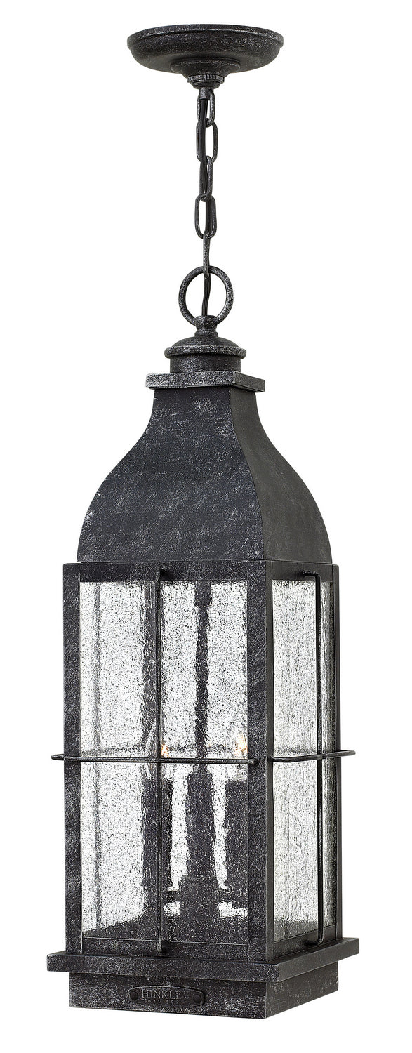 Hinkley - 2042GS - LED Hanging Lantern - Bingham - Greystone