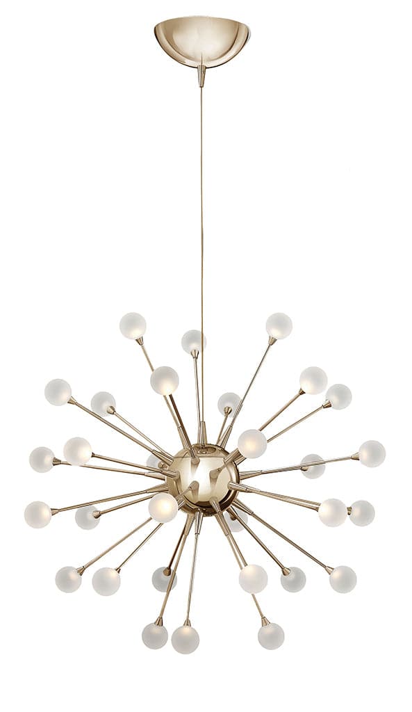 Fredrick Ramond - FR44413POG - LED Chandelier - Impulse - Polished Gold