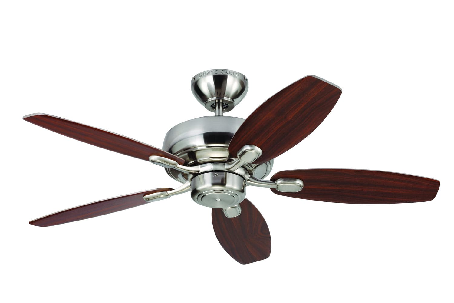 Generation Lighting. - 5CQM44BS - 44``Ceiling Fan - Centro 44 - Brushed Steel