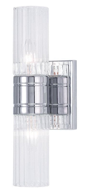 Livex Lighting - 50692-05 - Two Light Bath Vanity - Midtown - Polished Chrome