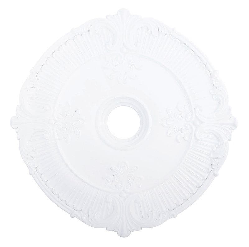 Livex Lighting - 82034-03 - Ceiling Medallion - Buckingham - Hand Applied White