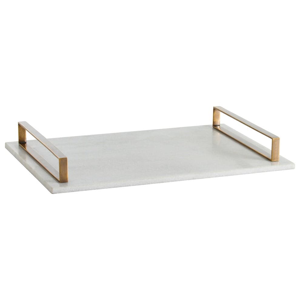 Tray from the Exton collection in White finish