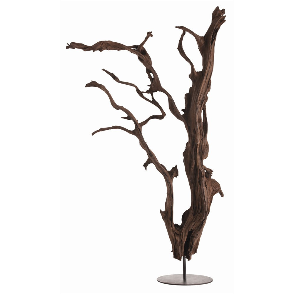Sculpture from the Kazu collection in Driftwood Finish finish