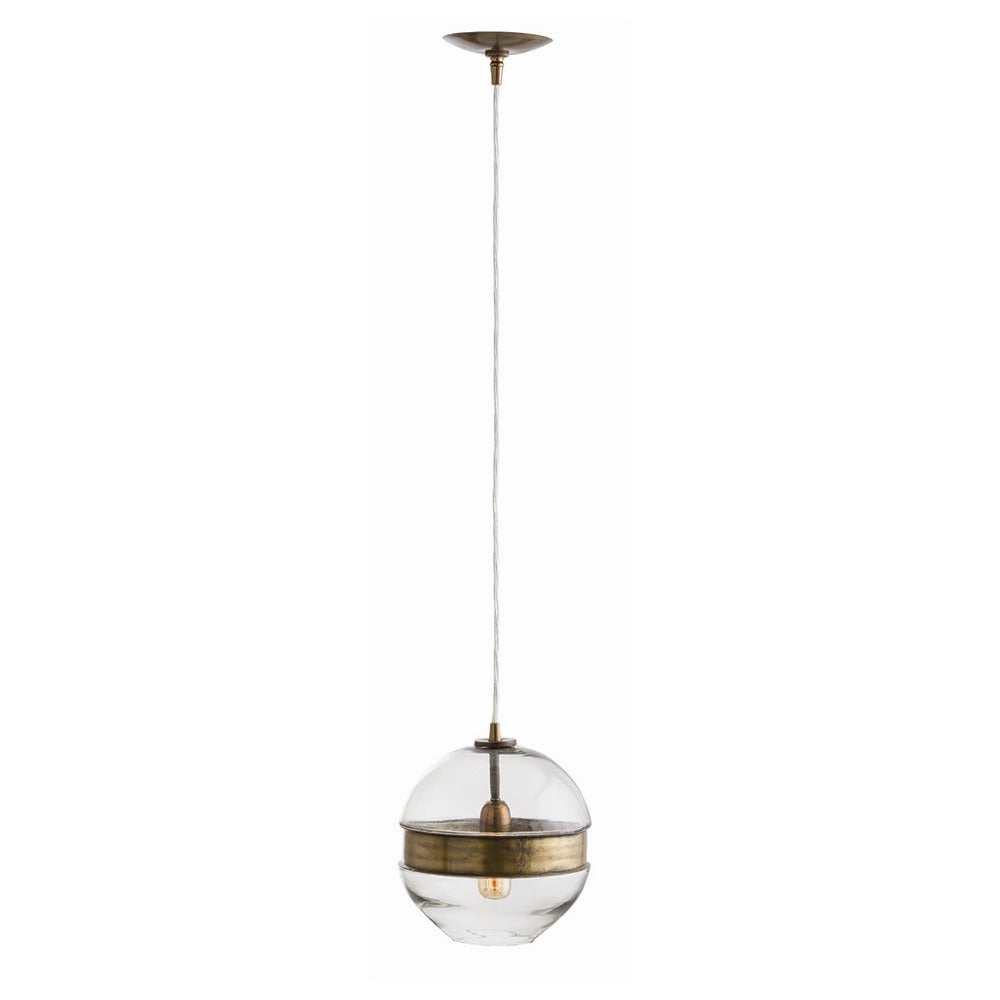 One Light Pendant from the Garrison collection in Clear finish