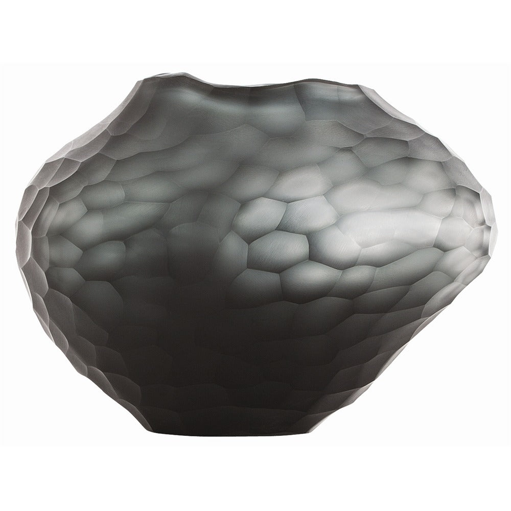 Vase from the Aldo collection in Zinc finish