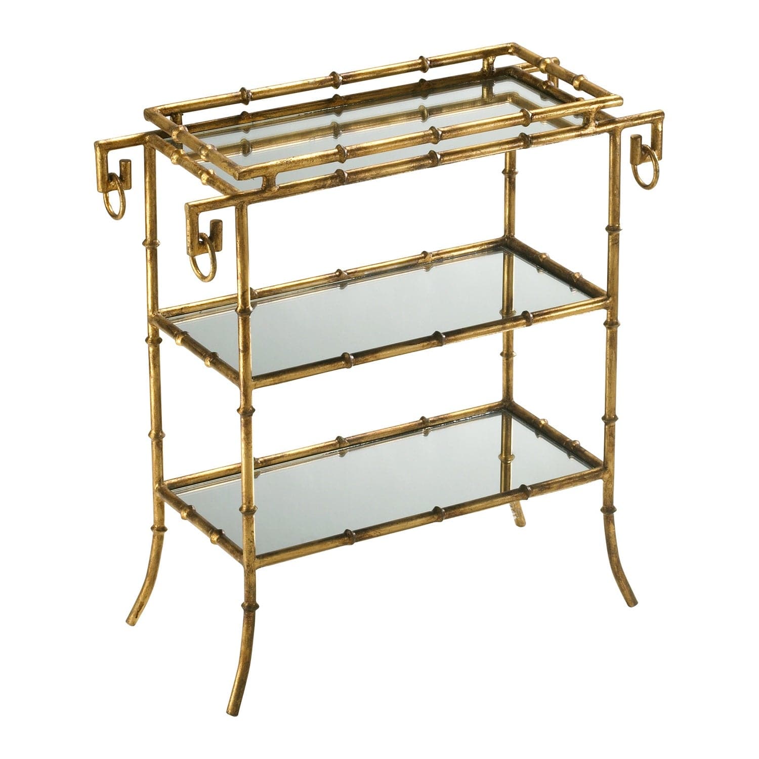 Cyan - 04208 - Tray Table - Bamboo - Gold