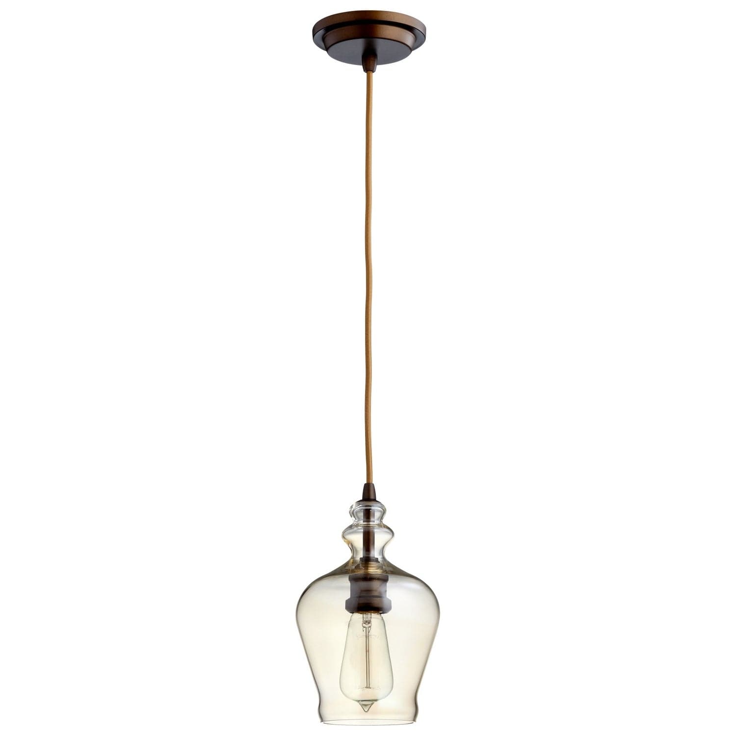 Cyan - 06062 - One Light Pendant - Calista - Oiled Bronze