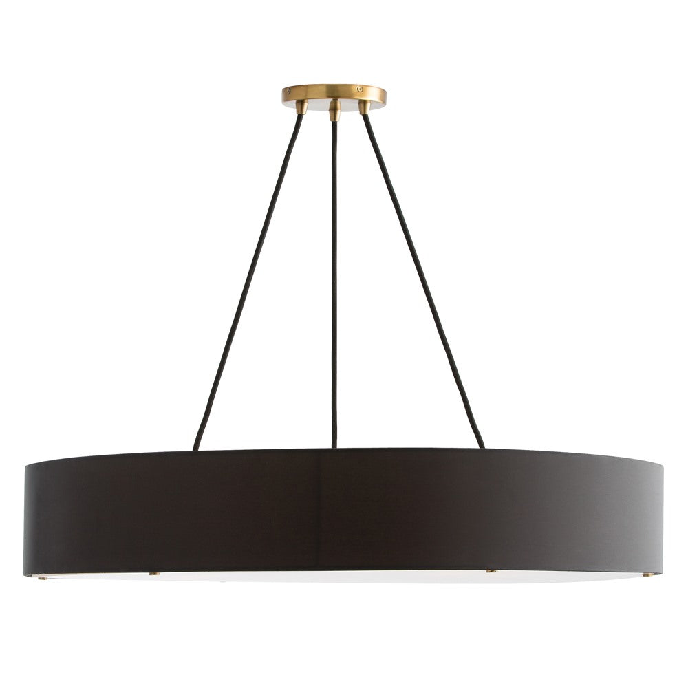Six Light Chandelier from the Marsha collection in Matte Black finish