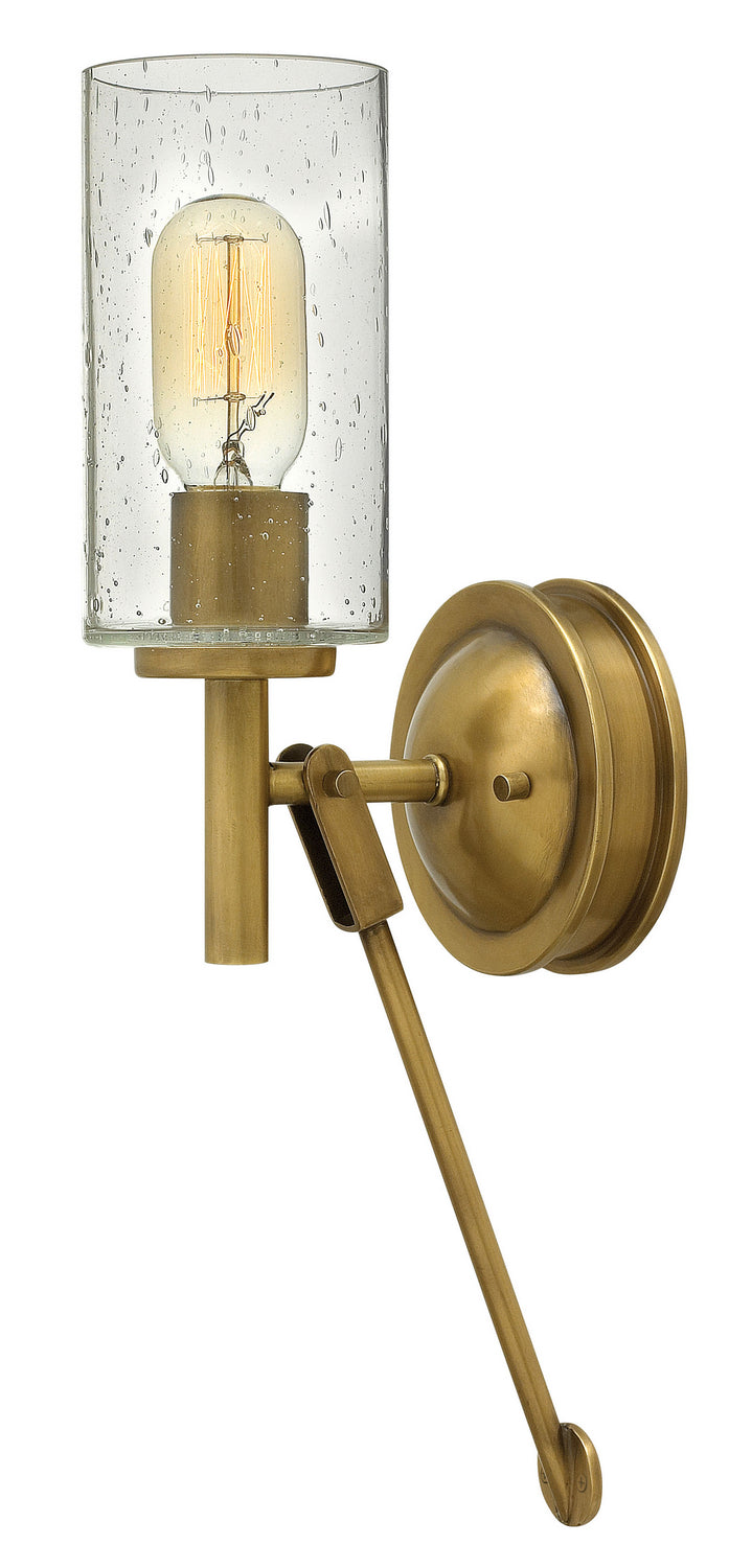 Hinkley - 3380HB - LED Wall Sconce - Collier - Heritage Brass