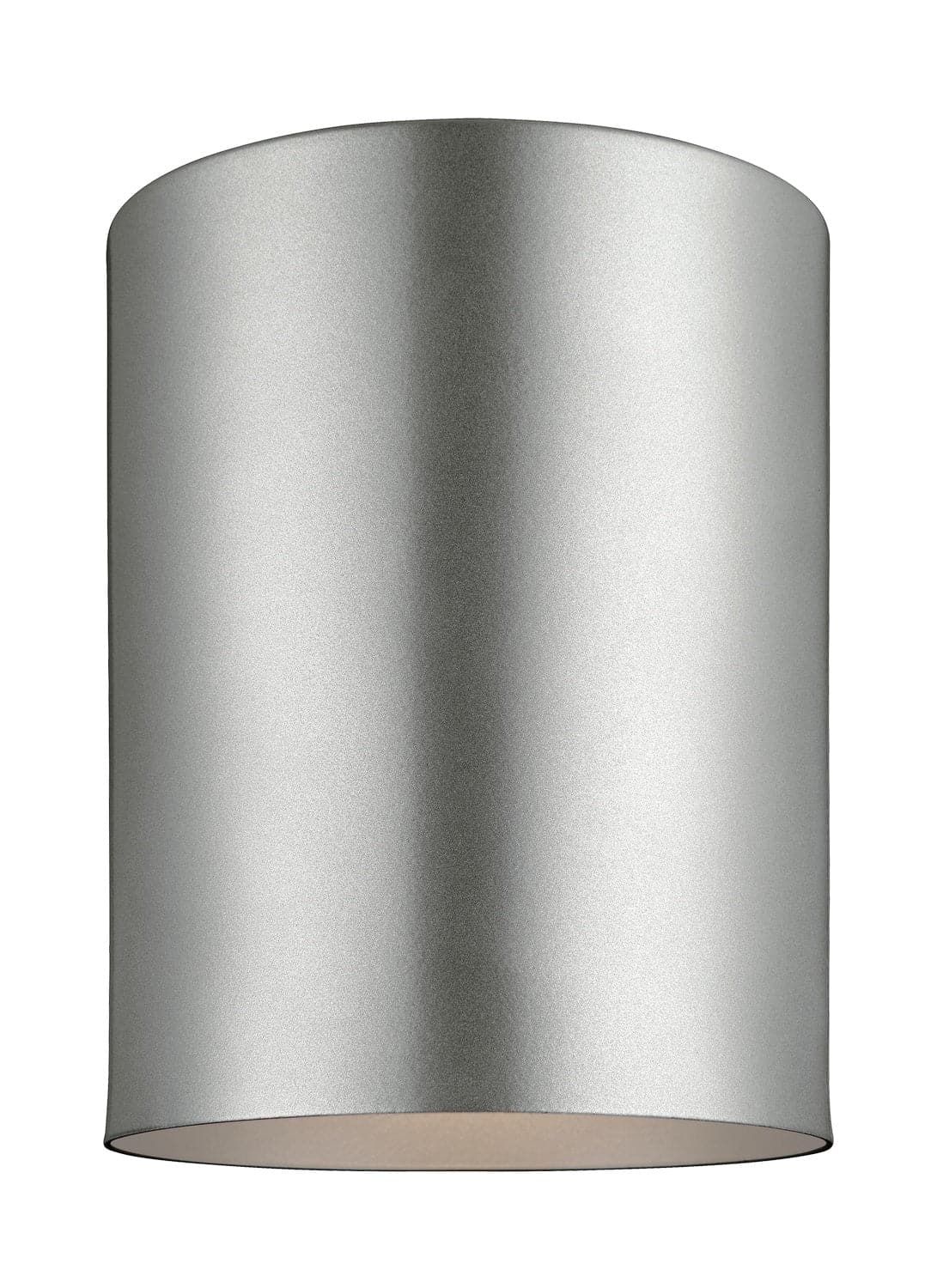 Visual Comfort Studio - 7813801-753 - One Light Outdoor Flush Mount - Outdoor Cylinders - Painted Brushed Nickel