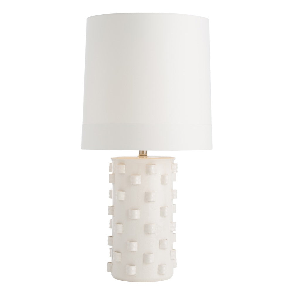 One Light Table Lamp from the Robertson collection in Ivory Crackle finish