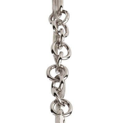 Extension Chain from the Chain collection in Polished Nickel finish
