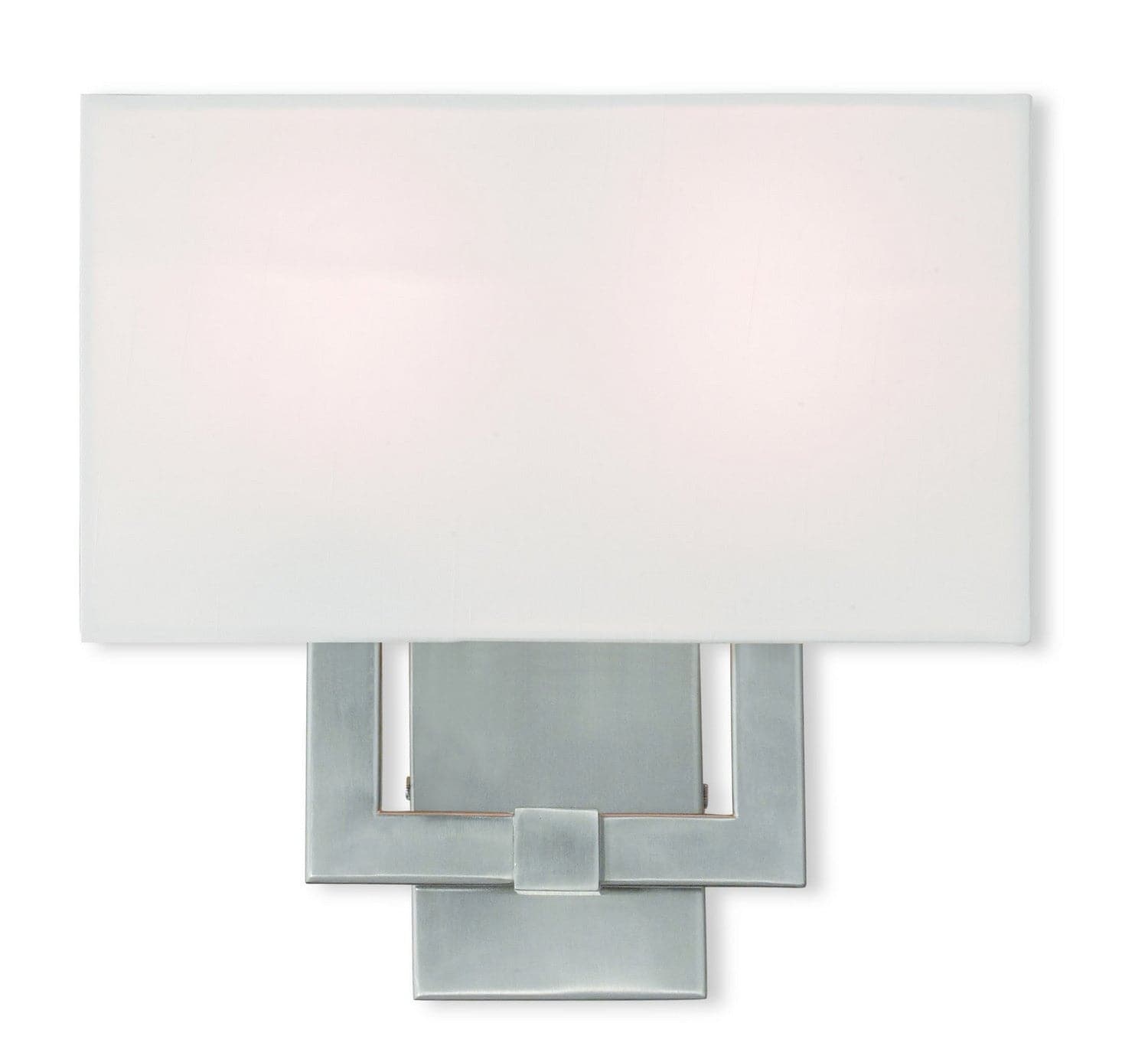 Livex Lighting - 51103-91 - Two Light Wall Sconce - ADA Wall Sconces - Brushed Nickel