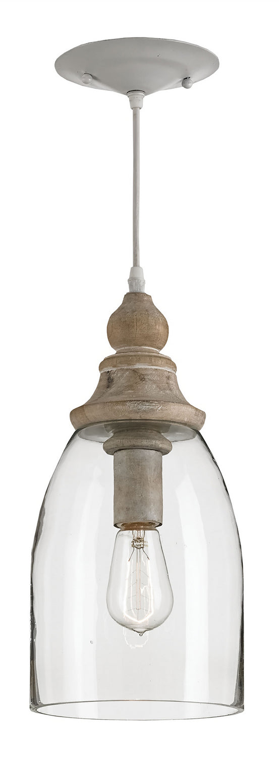 One Light Pendant from the Anywhere collection in Natural finish