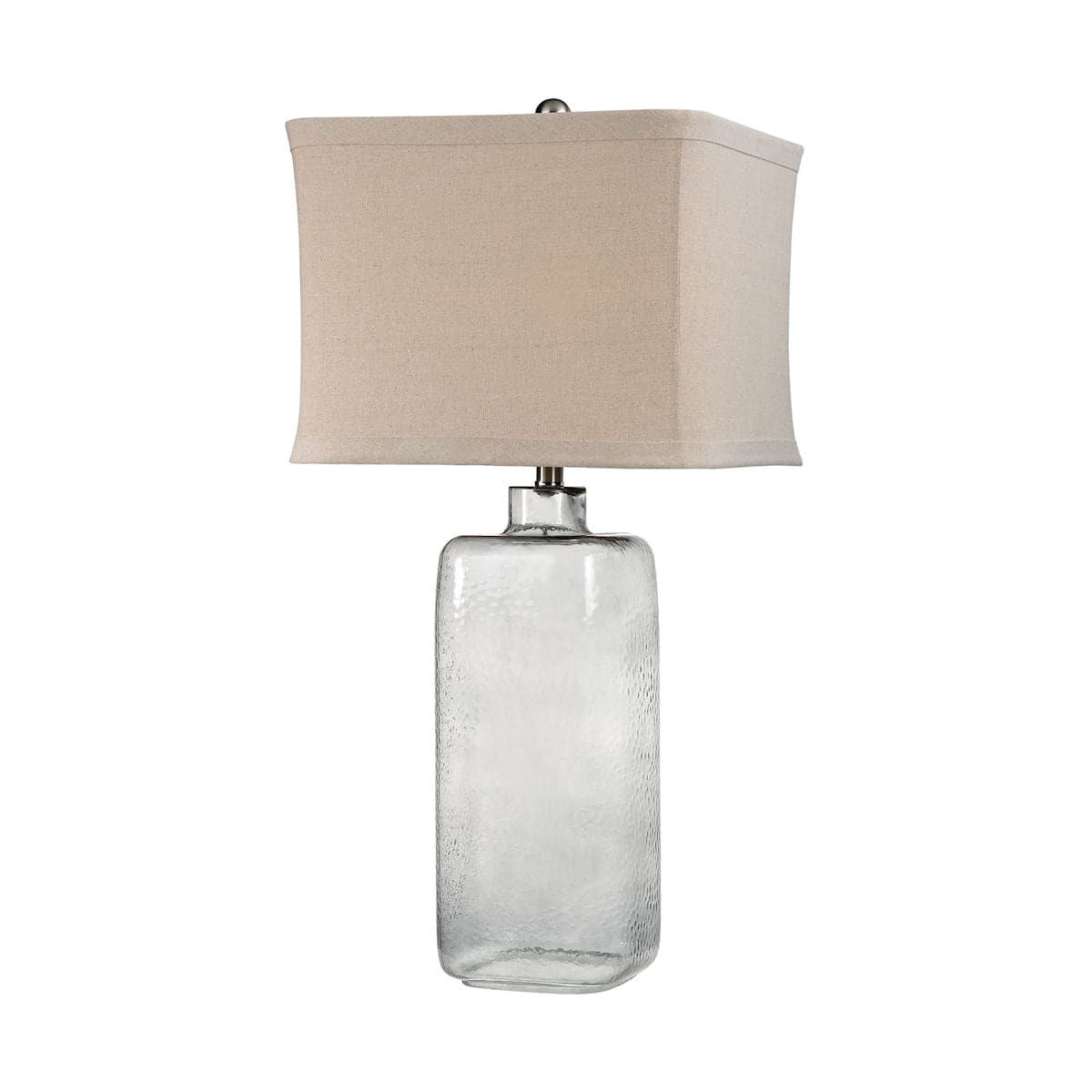 ELK Home - D2776 - One Light Table Lamp - Hammered Glass - Gray