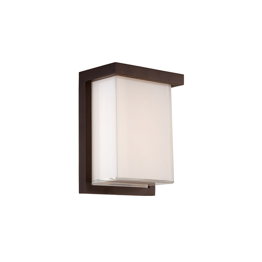 Modern Forms - WS-W1408-BZ - LED Outdoor Wall Sconce - Ledge - Bronze