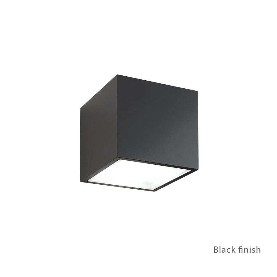 Modern Forms - WS-W9202-BK - LED Outdoor Wall Sconce - Bloc - Black