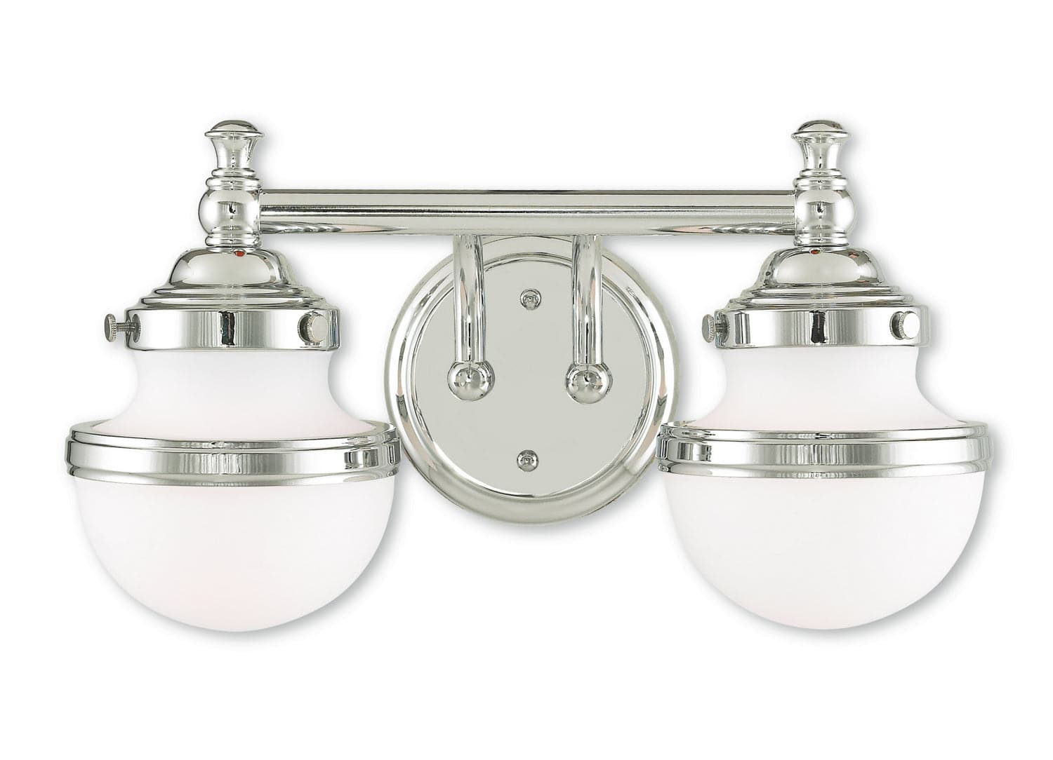 Livex Lighting - 5712-05 - Two Light Bath Vanity - Oldwick - Polished Chrome