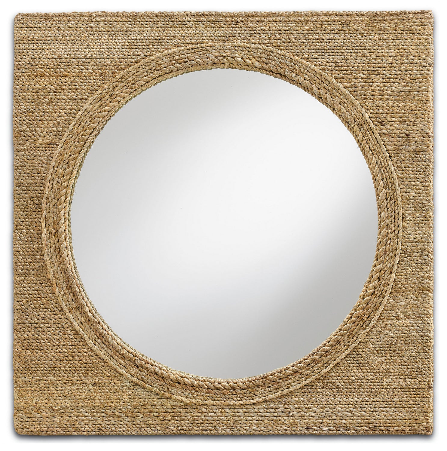 Mirror from the Tisbury collection in Natural/Mirror finish