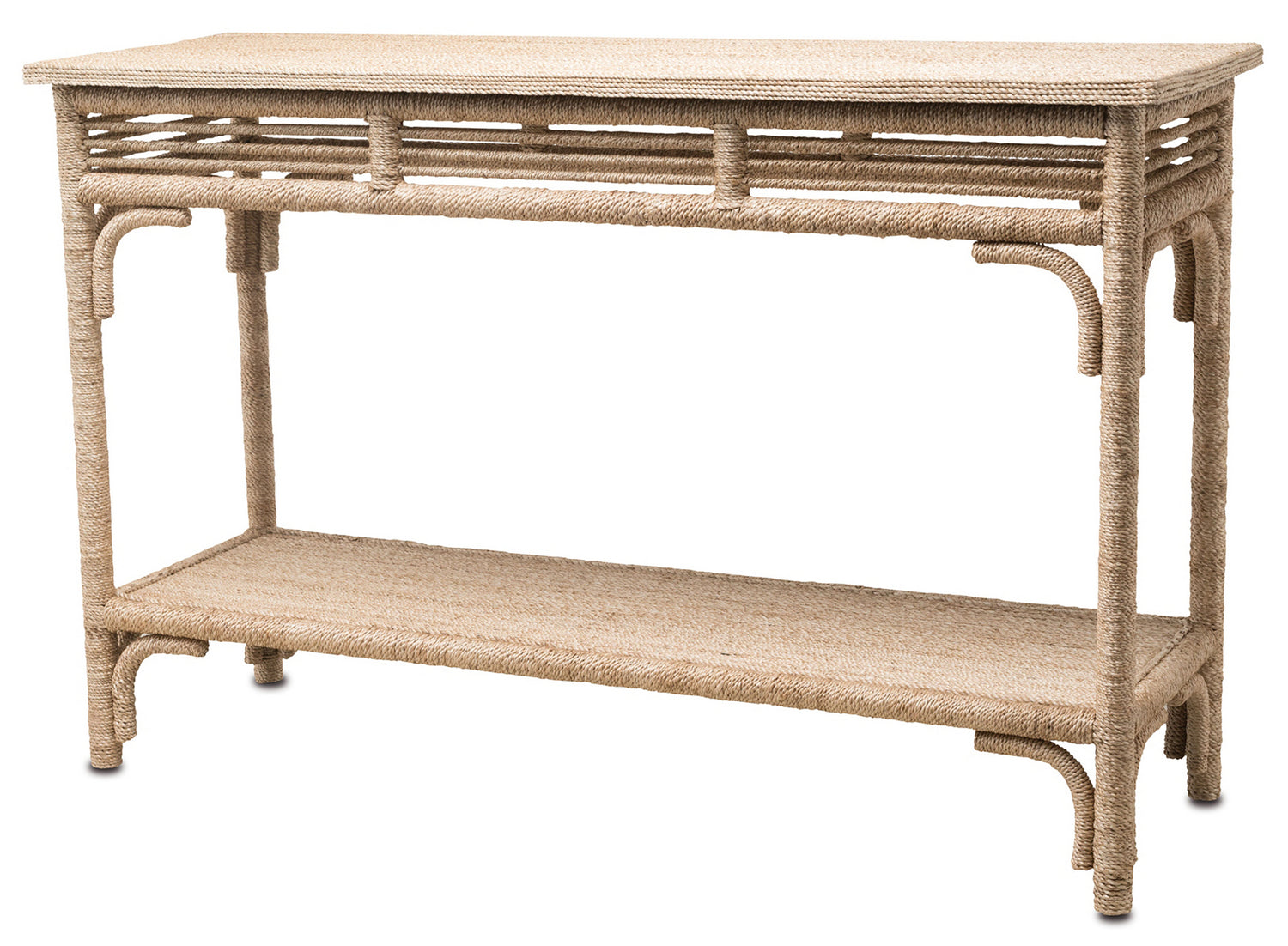 Console Table from the Olisa collection in Natural finish