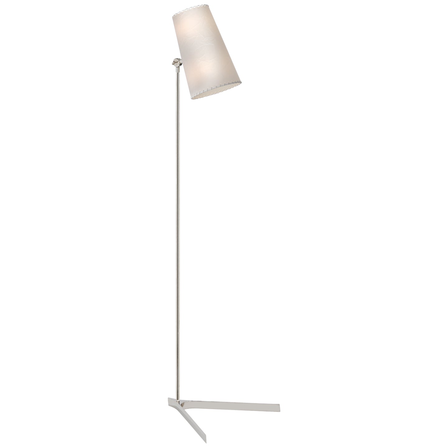 Two Light Floor Lamp from the Arpont collection in Polished Nickel finish