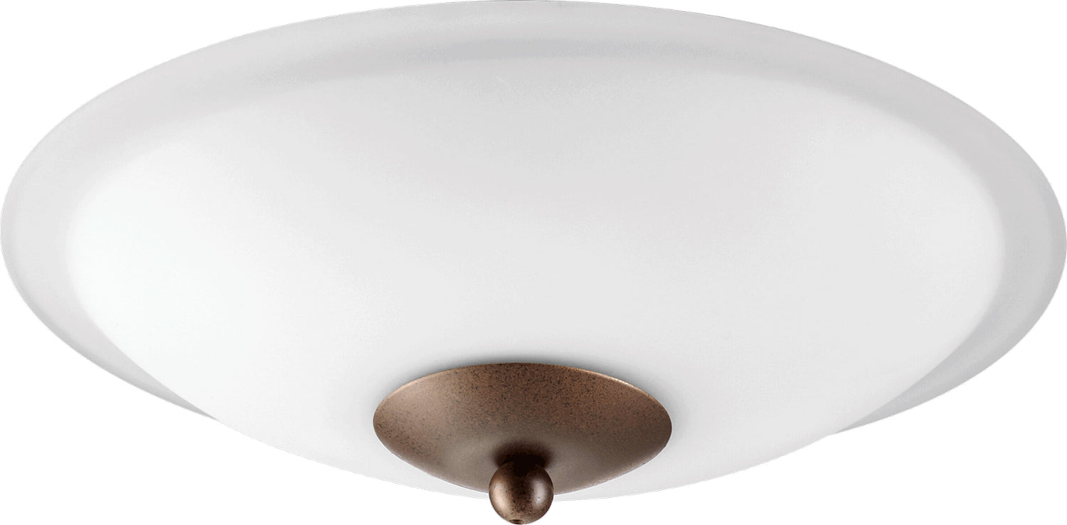 Quorum - 1180-886 - LED Fan Light Kit - 1180 Light Kits - Oiled Bronze w/ Satin Opal