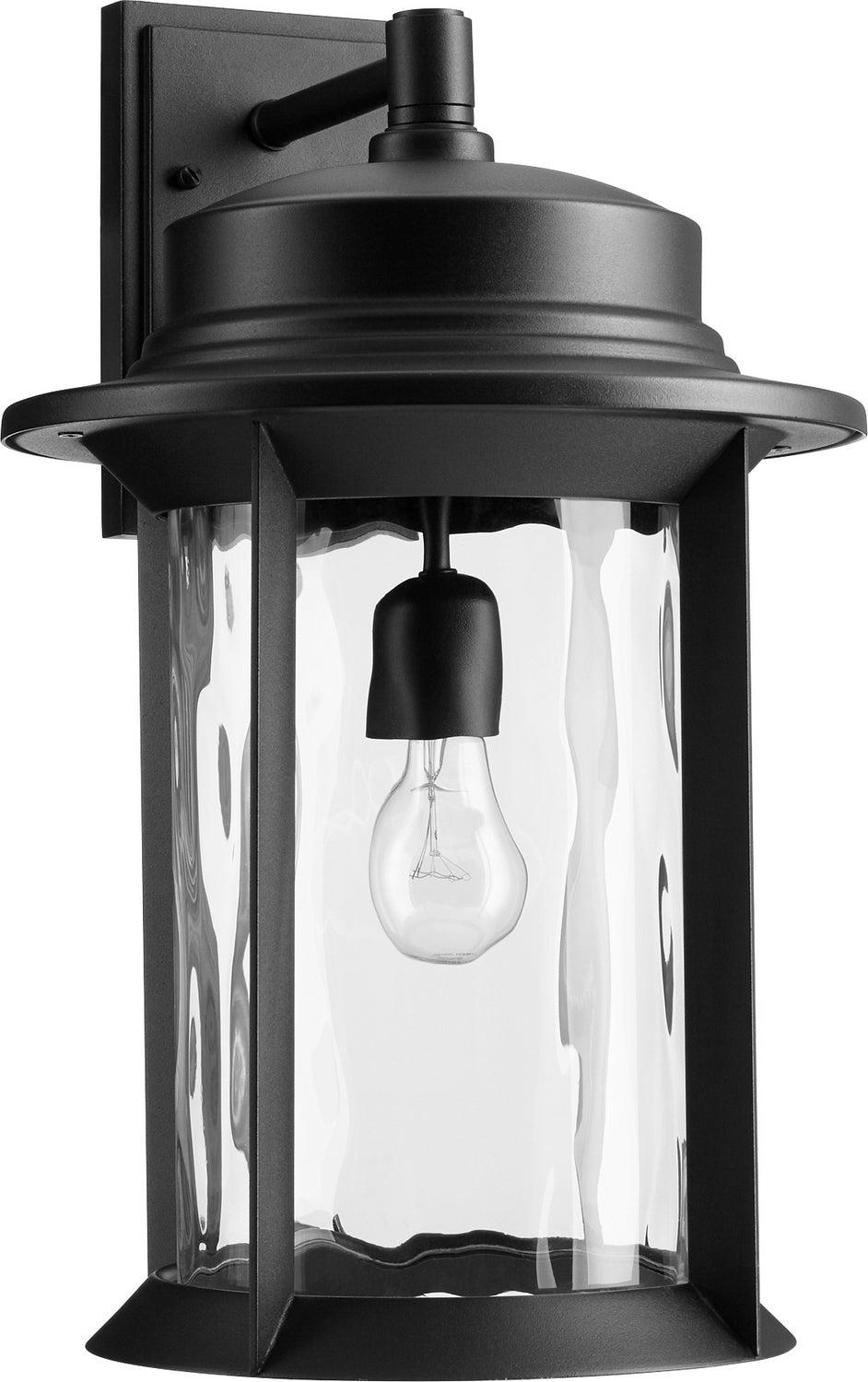 Quorum - 7246-11-69 - One Light Outdoor Lantern - Charter - Textured Black